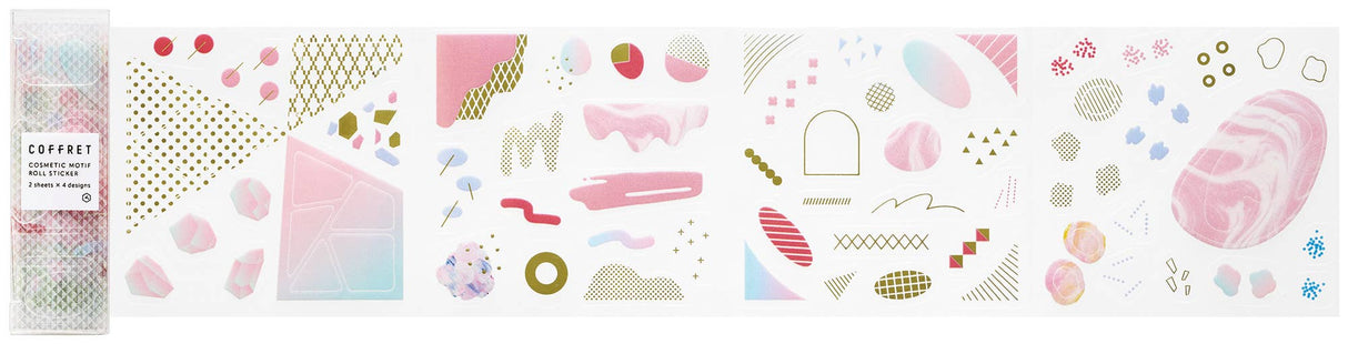 COFFRET ROLL Decoration Sticker