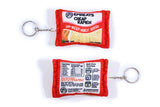 Tiny Instant Cheap Ramen Noodle Plush Keychain