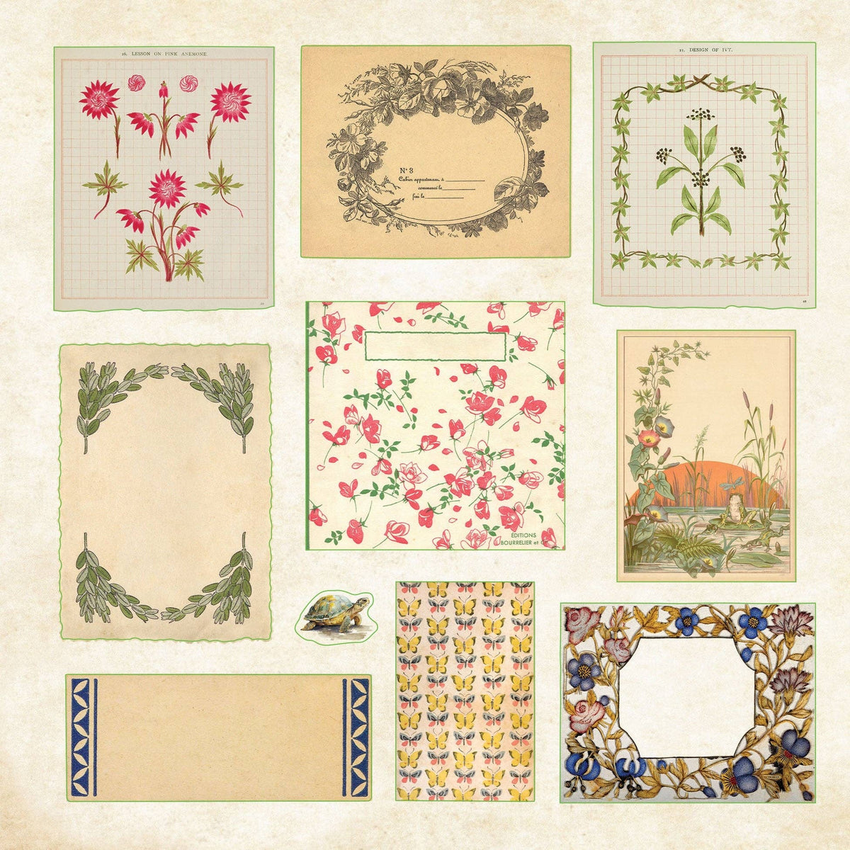 Cottagecore Sticker Book – Atlas Stationers