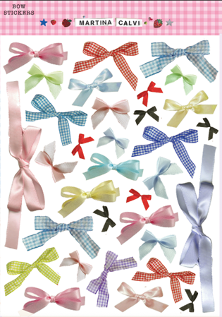Medium Bow Stickers