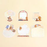 Papier Platz Nakauchi Waka Flake Sticky Notes - Dog and Interiors