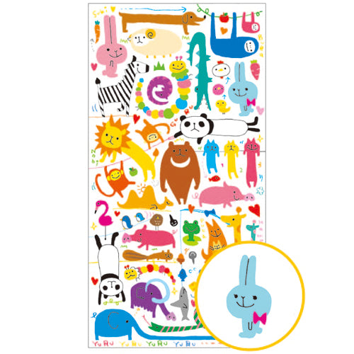 Mind Wave Sticker - Yuru Animal