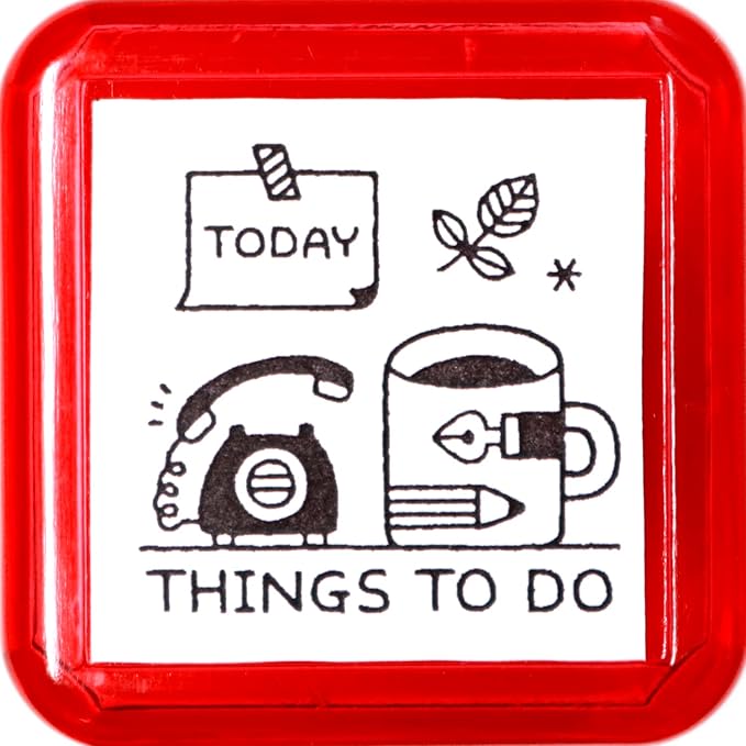 Sanby x Eric Small Things Pre-Inked Stamp - Things To Do