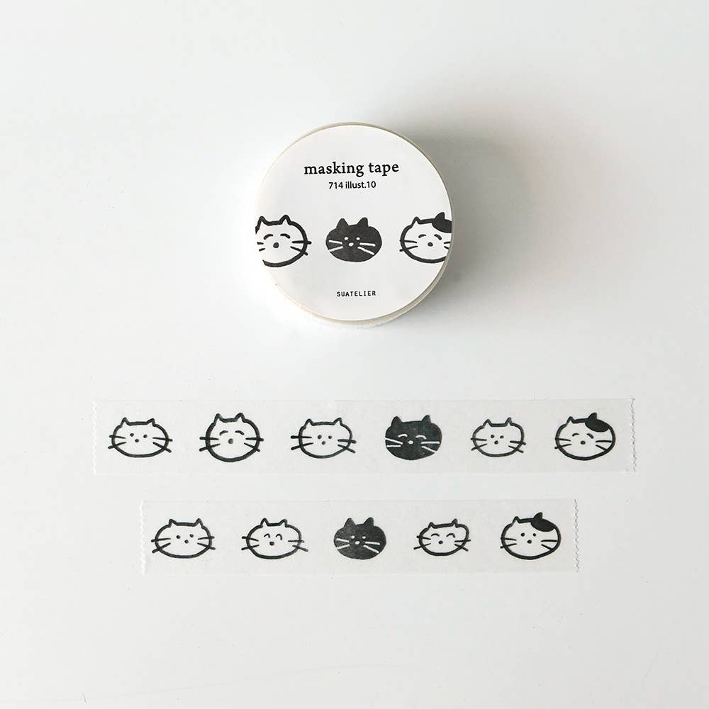 Suatelier Design Washi Tape - Illust.10