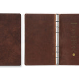 Plotter Pueblo 6-Ring Leather Binder - Bible Size - Brown