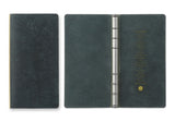 Plotter Pueblo 6-Ring Leather Binder - Narrow Size - Navy