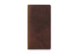 Plotter Pueblo 6-Ring Leather Binder - Narrow Size - Brown