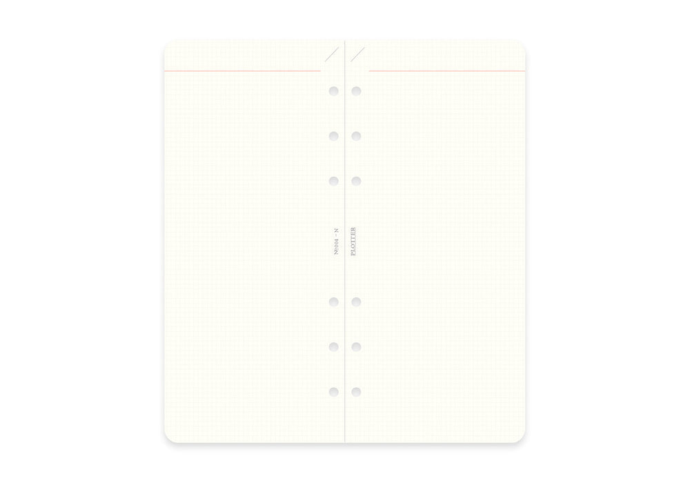 Plotter Refill Memo Pad - Grid - Narrow Size