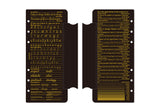 Plotter Leather Penholder with Lifter - Narrow Size