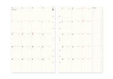 Plotter Monthly Schedule Refill 2026 - A5 Size