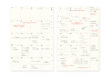 Plotter Monthly Schedule Refill 2026 - A5 Size