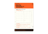 Plotter Monthly Schedule Refill 2026 - A5 Size