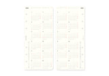 Plotter Monthly Schedule Refill 2026 - Narrow Size