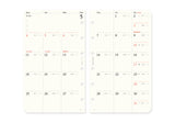 Plotter Monthly Schedule Refill 2026 - Mini Size