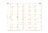 Plotter Monthly Schedule Refill 2026 - Mini Size