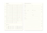 Plotter Weekly Schedule Refill 2026 - A5 Size