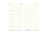 Plotter Weekly Schedule Refill 2026 - Bible Size