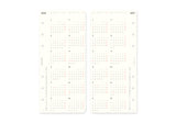 Plotter Weekly Schedule Refill 2026 - Narrow Size