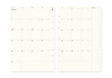 Plotter Monthly Schedule Refill 2027 - A5 Size
