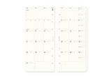 Plotter Monthly Schedule Refill 2027 - Narrow Size