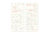 Plotter Monthly Schedule Refill 2027 - Narrow Size