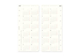 Plotter Monthly Schedule Refill 2027 - Narrow Size