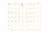Plotter Monthly Schedule Refill 2027 - Mini 5 Size