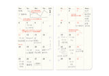 Plotter Monthly Schedule Refill 2027 - Mini 5 Size