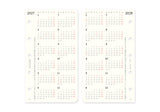 Plotter Monthly Schedule Refill 2027 - Mini 5 Size