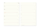 Plotter Weekly Schedule Refill 2027 - A5 Size
