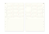 Plotter Weekly Schedule Refill 2027 - A5 Size