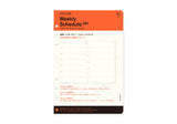 Plotter Weekly Schedule Refill 2027 - A5 Size