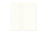 Plotter Weekly Schedule Refill 2027 - Narrow Size