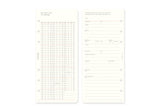 Plotter Weekly Schedule Refill 2027 - Narrow Size
