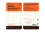 Plotter Monthly Schedule Refill 2027 - Mini Size