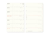 Plotter Monthly Schedule Refill 2027 - Mini Size