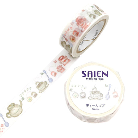 Kamiiso Washi Tape - Teacup