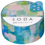 SODA Transparent Masking Tape - Glitter -