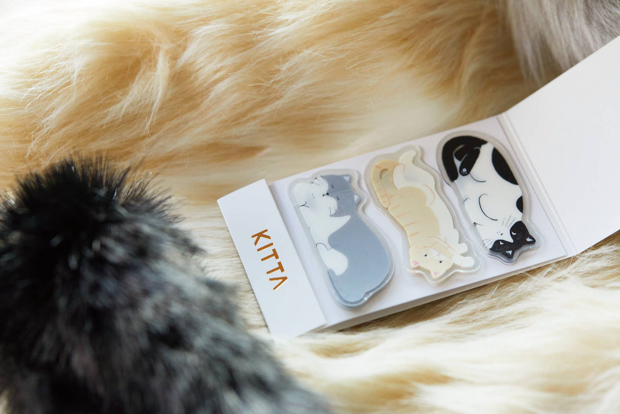 KITTA Portable Washi Decorative Tape - Clear - Cat