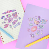 Cosmic Critters Vinyl Sticker Sheet