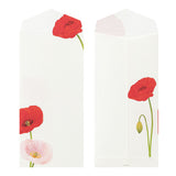 Midori Envelope - Four Designs Poppy