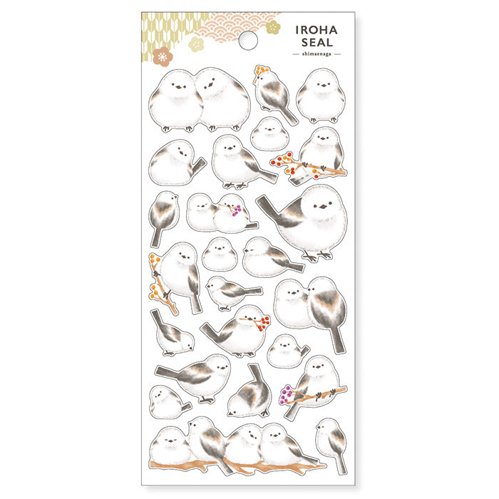 Mind Wave Sticker - Iroha Long-Tailed Tit