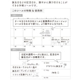 Midori Sticker - Anniversary Birthday