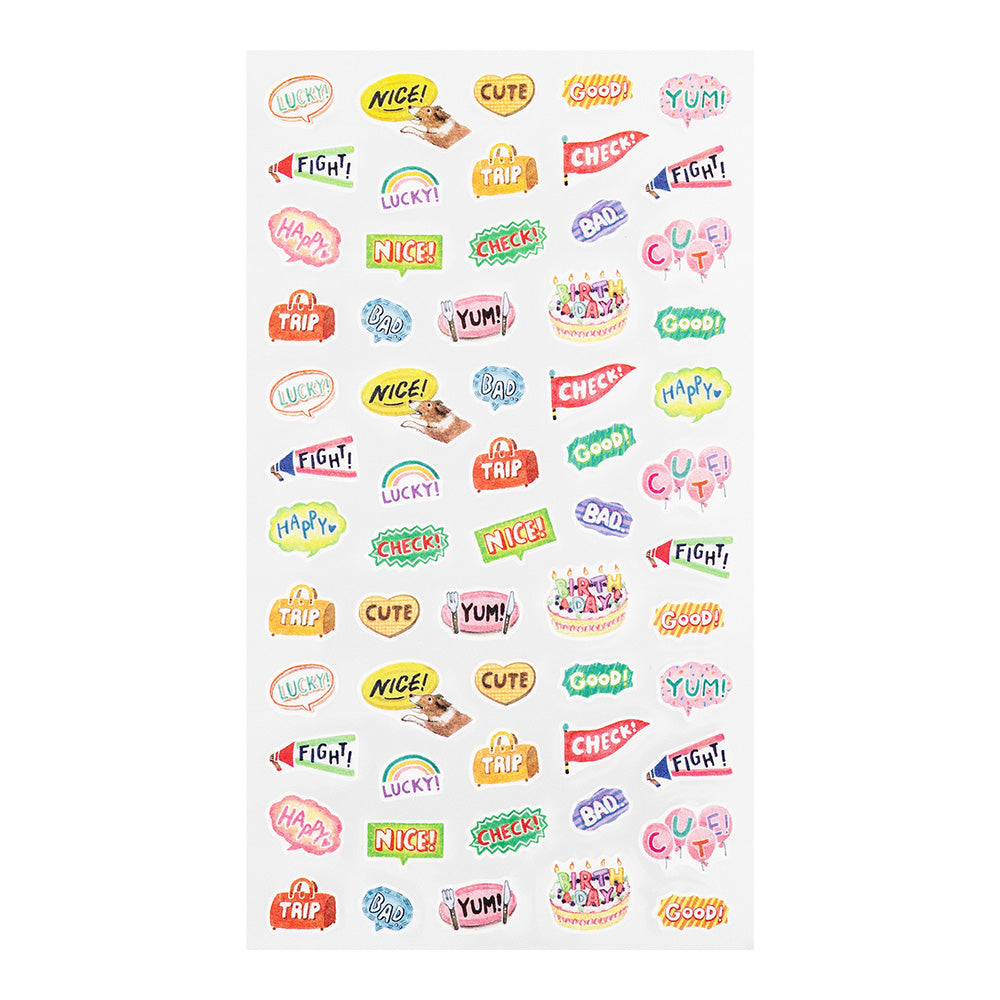 Midori Sticker - Daily Records