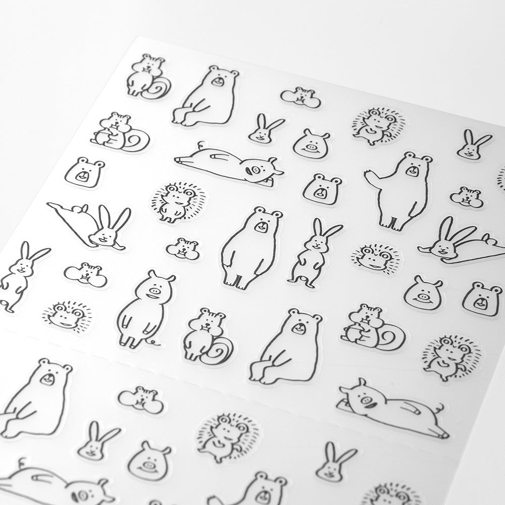 Midori Sticker - Forest Animals