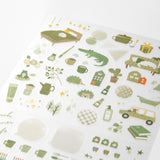 Midori Sticker - Moss Green