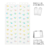 Midori Stickers - Calendar Flowers (M)