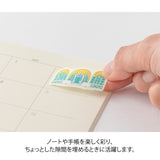 Midori Yuru Log Roll Sticker - Window Views