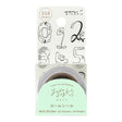 Midori Yuru Log Roll Sticker - Numbers