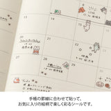 Midori Sticker - Lined Cat